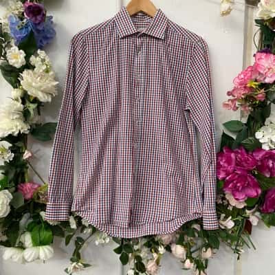 Ben Sherman Mens  Size 38 Checked Shirt / Long Sleeve Shirt Multicoloured 