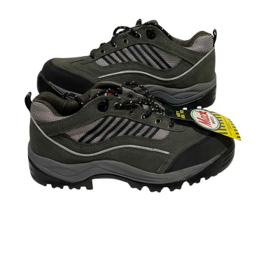 MACK FIELD Q SAFETY - STYLE "T21Q" STEEL CAP BOOTS Size UK8  in Grey 