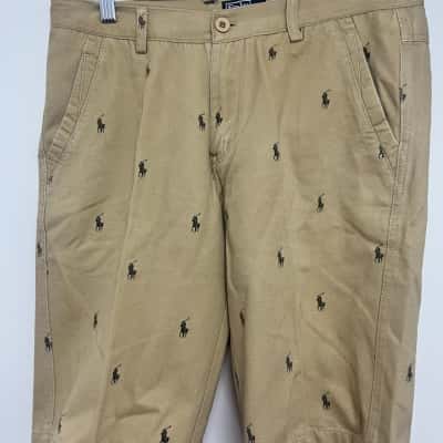 Ralph Lauren Men's Size 32 Shorts - Printed / Tan