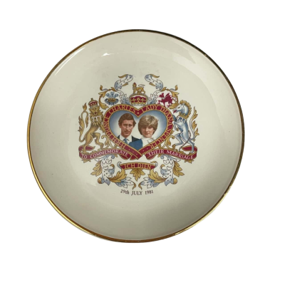 Charles & Di marriage plate