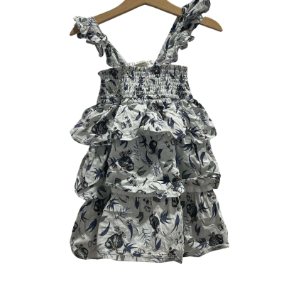 May Gibbs Tiered Floral Dress Size 2  