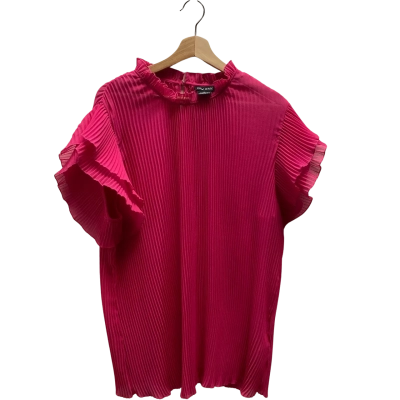 City Chic Womens  Size XL Pink Top  