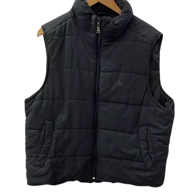  Jarvis Walker Mens Black Puffer Vest Size XL
