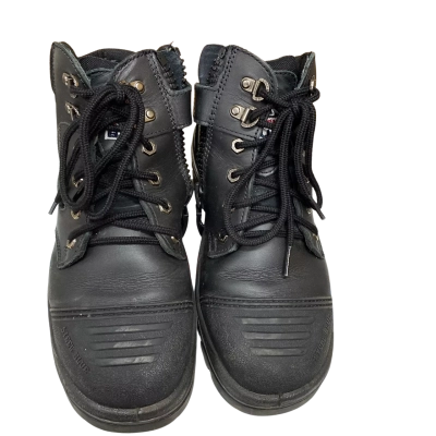 Steel Blue Womens  Size 9.5 Boots Black  