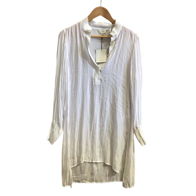 Witchery Womens  Size 12 White Overshirt