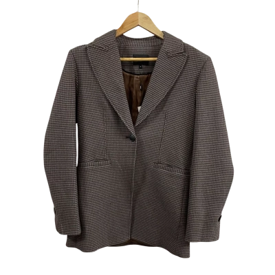 Saba Womens  Size 8 Jill Jacket Blue/Brown 