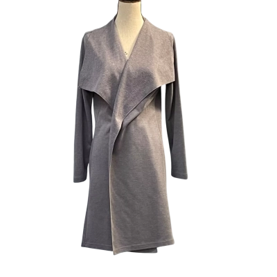 Serafina Womens Size M Open Jacket Grey