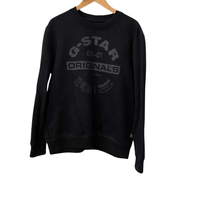 G-Star Raw Mens  Size XL Sweatshirt Black  