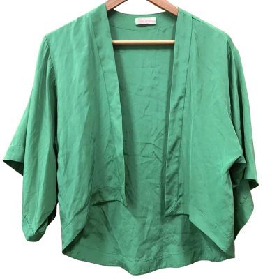 Sass & Bide Emerald Green Open Shirt Size 6