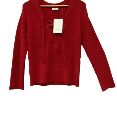 MLM Label Womens  Size L Cardigan Red 
