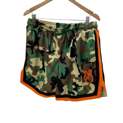  Men's Deuce Basketball Shorts Size L Camouflage 