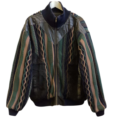 Old Country Mens Size XXL Padded Winter Jacket Multicoloured