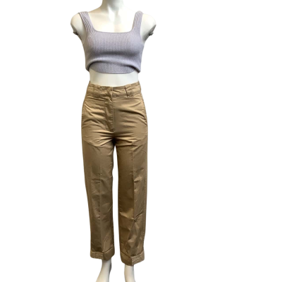 Brand New Nude Lucy Womens  Size XS Miji Twill Chino Beige