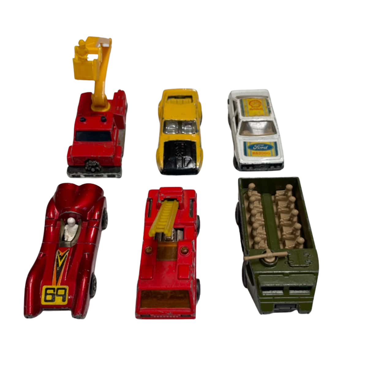 Matchbox (Lesney) Vintage 1970’s Toy Cars Collection of 6(s)