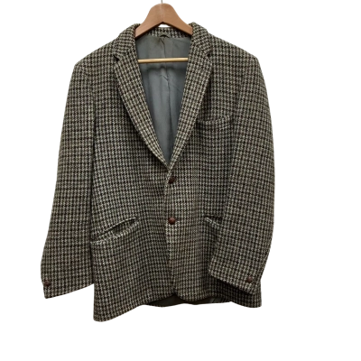 Harris Tweed Mens Size S Vintage Jacket