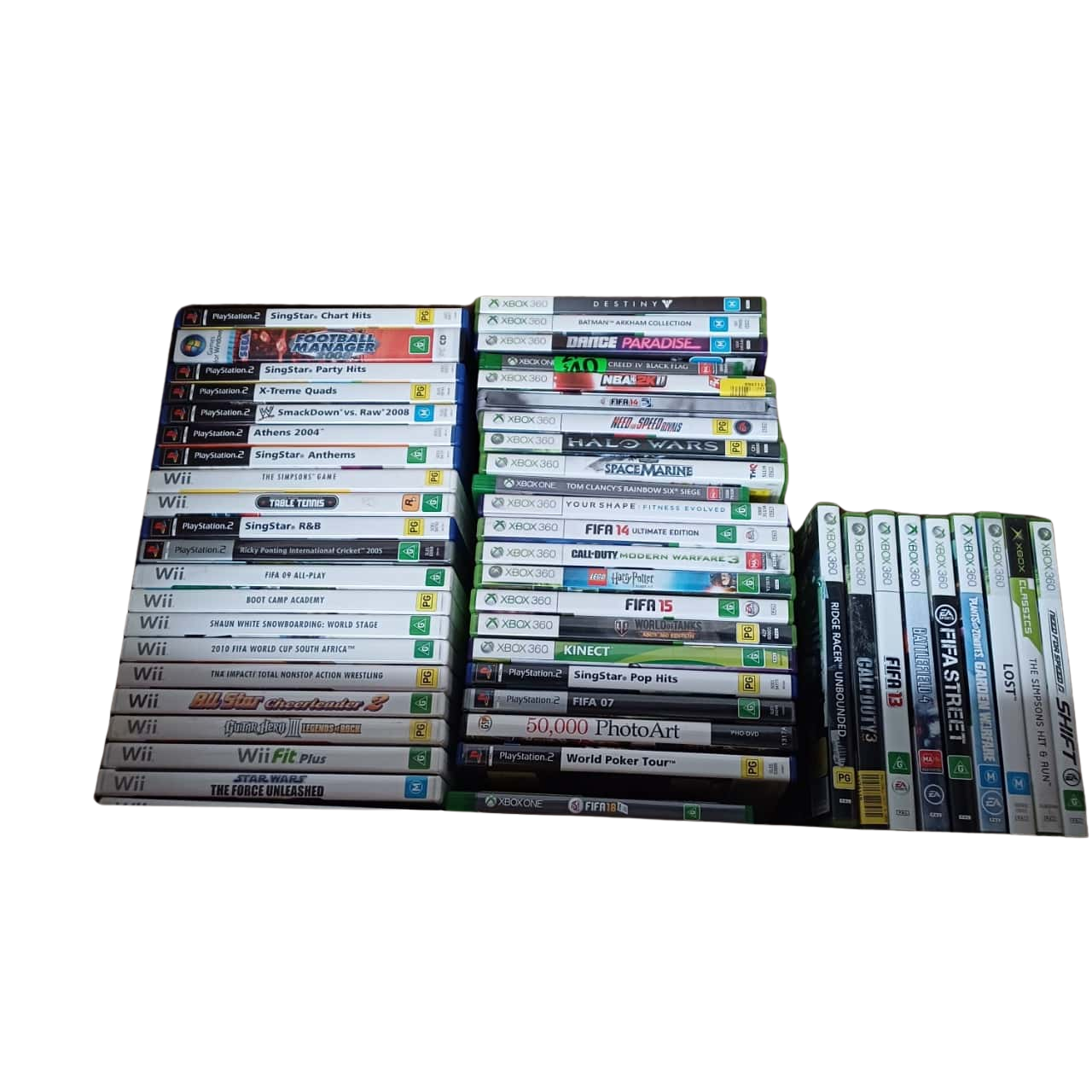 Video Game Box Pdf Box Of Console Games(s) - New Without Tags | Salvos Stores