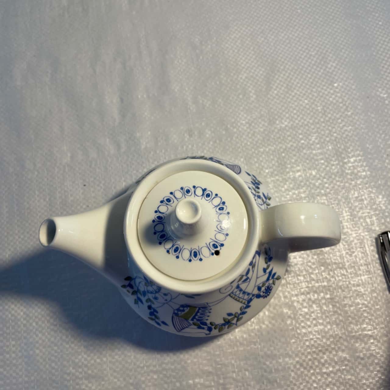 Vintage Figgjo Lotte Teapot. 1960s. Turi design.(s)