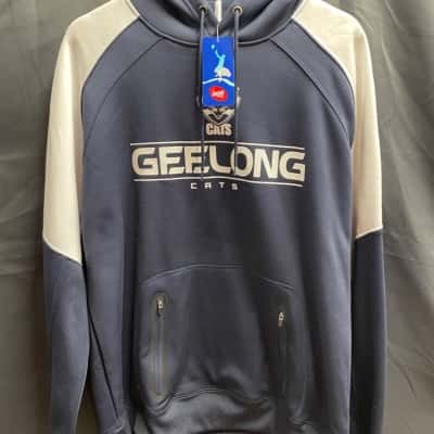 AFL Mens Size L Geelong Cats Hoodie