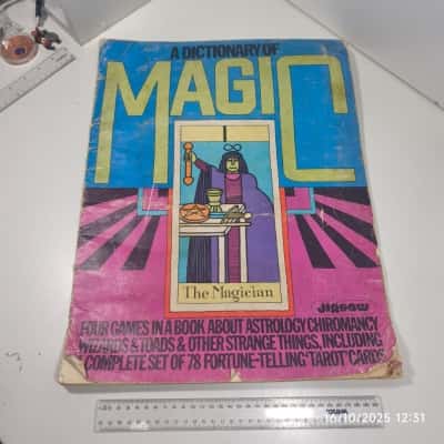 A Dictionary of Magic Vintage Book 