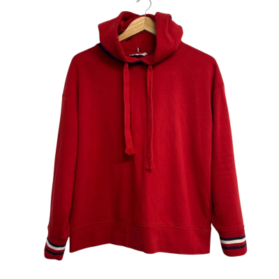 Tommy Hilfiger Mens Size S Red Hoodie