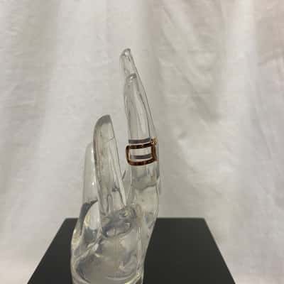  Womens Ring Bronze Gold / Silver love from Venus cuff ring