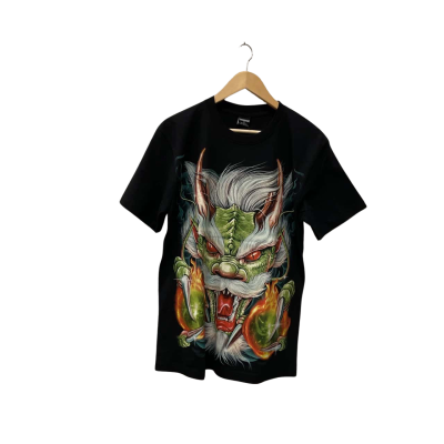 Thanabat Unisex  T-Shirt Glow in the Dark Size M Black  