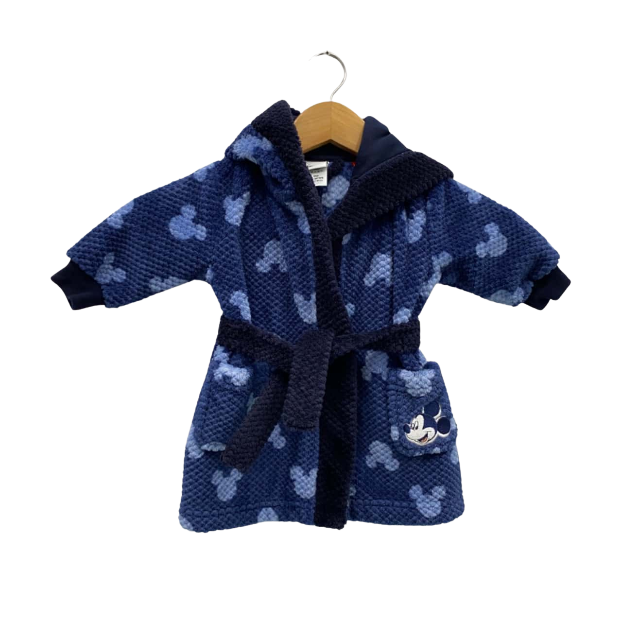 Disney Kids Size 00 Blue Mickey Hooded Dressing Gown(s)