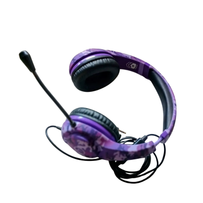 4 Gamers Purple Headset 