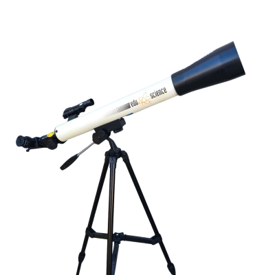 Edu Science Astro Precision 600 Refractor Telescope On Tripod With Instruction Booklet & Cosmic Chart Wheel  (office)