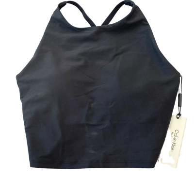 Calvin Klein  Black Activewear Cropped Top   