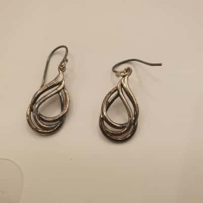 Womens 925 Silver Earrings 