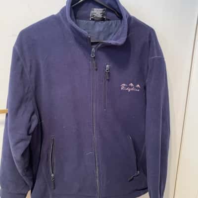  Ridgeline Mens  Size XS Front Zipper Navy Blue 