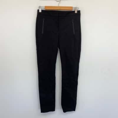 Forever New Black April Slim Cut Pants  Size 8 
