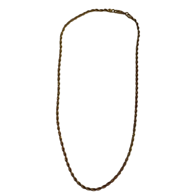 Women’s Gold Toned 14KGF Rope Chain 