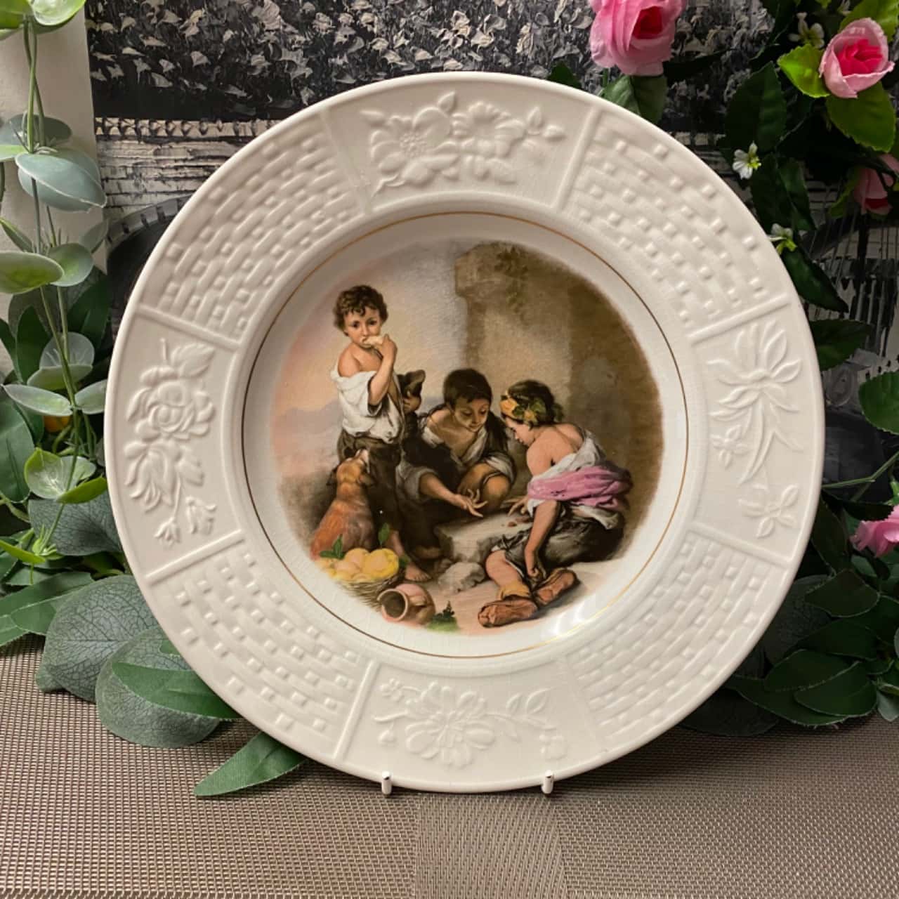 The Beggar Boys English plate