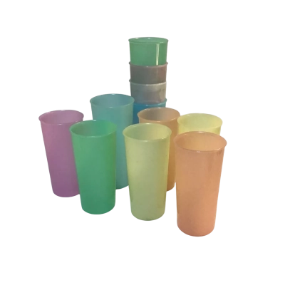 12 Tupperware Large Tumblers (no Lids)
