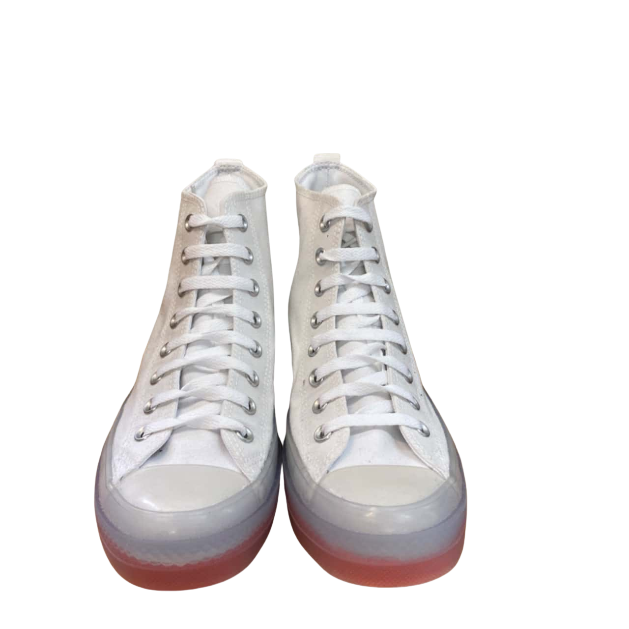 Unisex Converse Classic White Canvas High Tops Size 42.5(s)