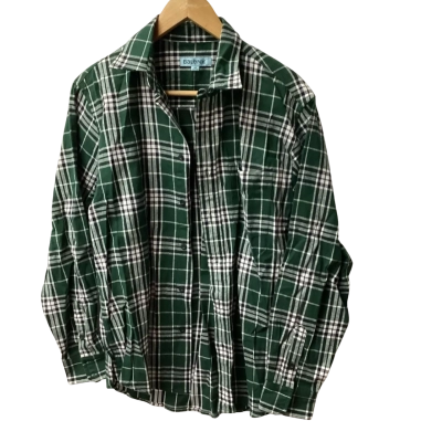 Baleno Mens  Size M Flannel Shirt Checked 100% cotton A