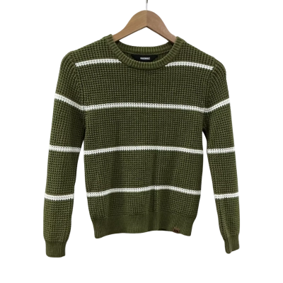 Bauhaus Kids  Size 10 Jumper Green / White 