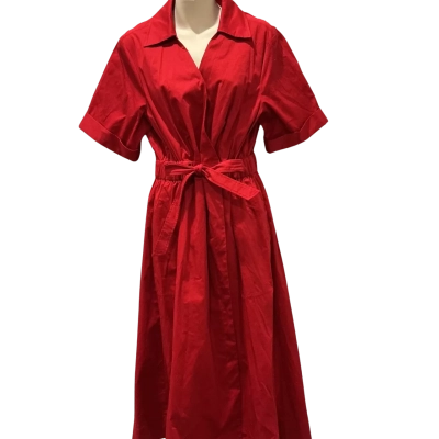 Country Road Womens  Size 12 Maxi Dress / Midi Dress Red 
