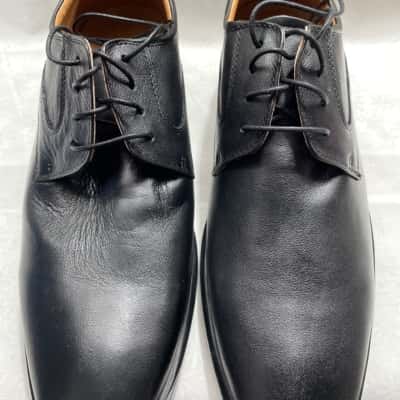 Airflex Mens  Size 10 Dress shoes Black  