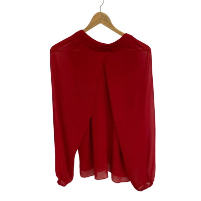 Portmans Womens  Size 10 Red Top