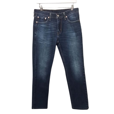 Levi Strauss & Co. Womens  Size M Navy Blue Straight Leg Jeans