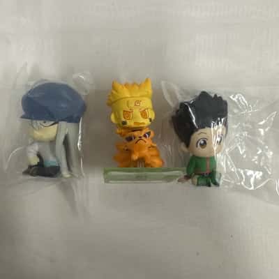 NARUTO Mini Collectable Figurines (x3)