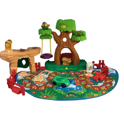 Fisher Price Little People ABC Zoo as pictured Works Batteries included