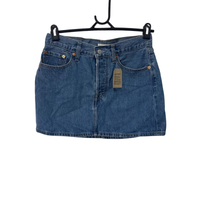 BNWT Levi Strauss & Co.Size 27 Denim Skirt Blue 