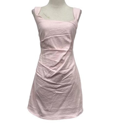 Perfect Stranger Womens Darla Ruched Mini Dress - Size 10 - DON'T PAY $110!