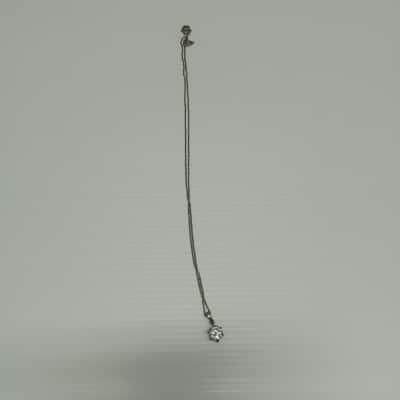 Silver Necklace with CZ #925 Pendant