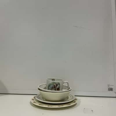 Collectable nursery ware crockery set 