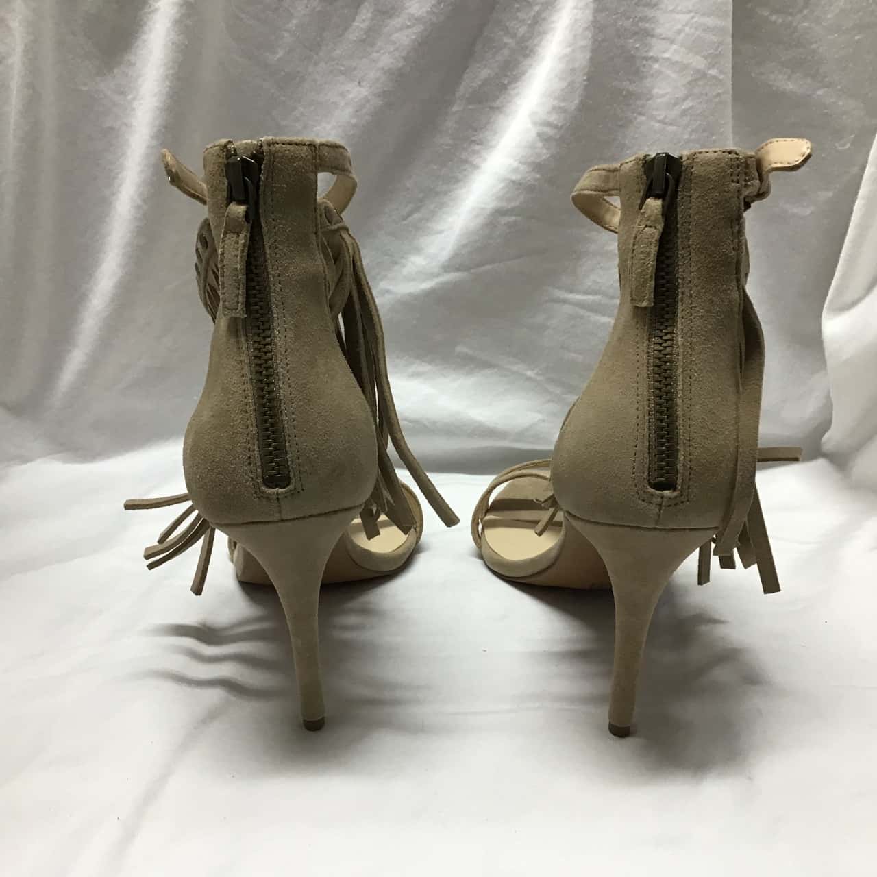 Nine West, High heels with fringe, Size 9